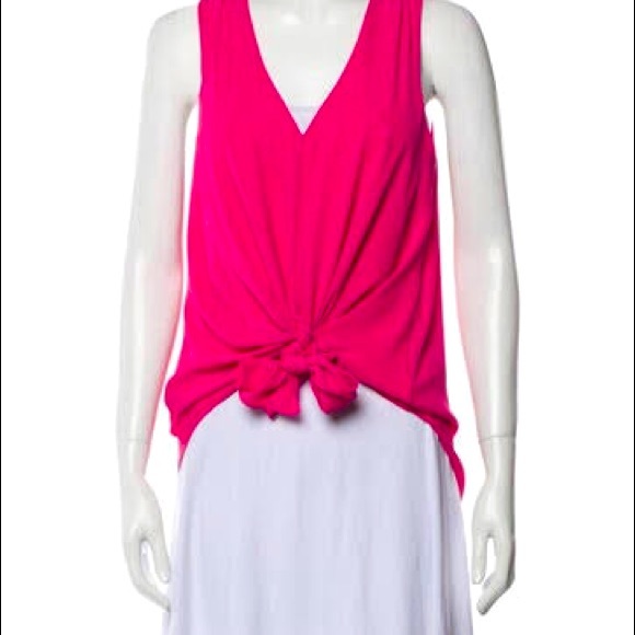 EUC Cinq a Sept Aisha Front Tie Top - Picture 7 of 14